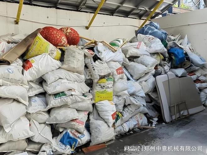 生活垃圾处理设备大型双轴撕碎机